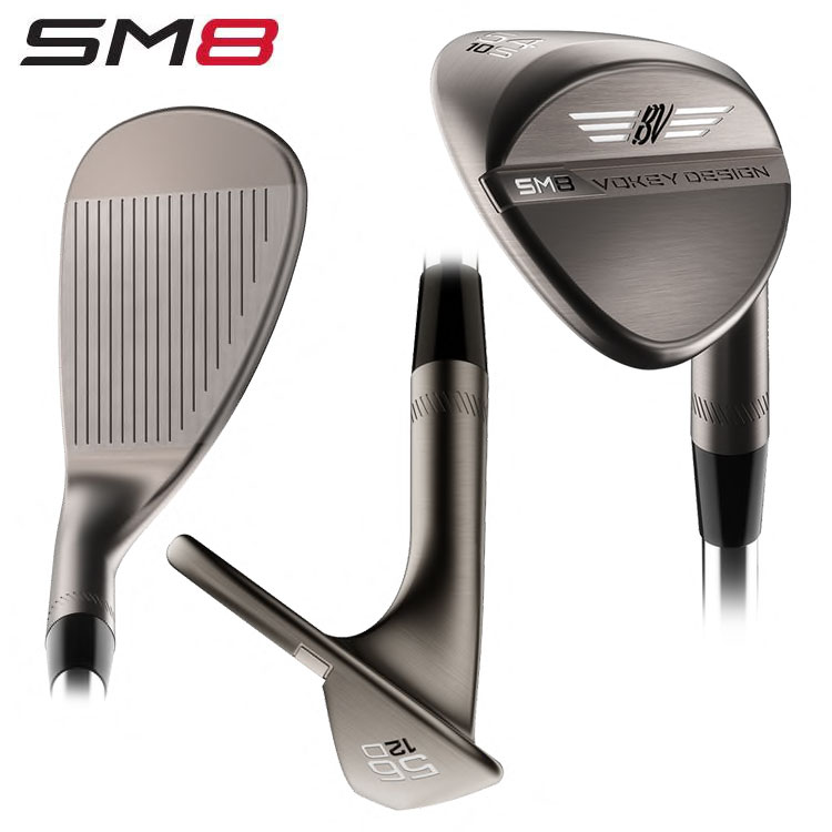 Titleist タイトリスト 日本正規品 VOKEY DESIGN ボーケイデザイン SM8ウェッジ ツアークローム仕上げ スチールシャフト 839R  人気TOP