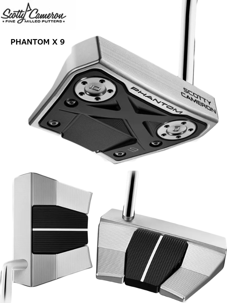スコッティキャメロン 2022 PHANTOM X 9 パター メンズ 右用 ...