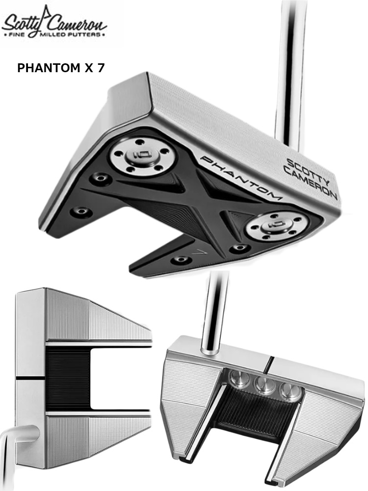 クーポン利用 ○SCOTTY CAMERON PHANTOM X 7 左用パター - 通販