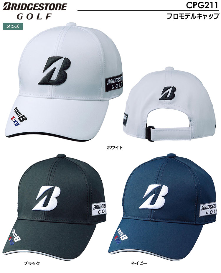 ブリヂストンゴルフ プロモデルキャップ CPG211 メンズ 帽子 BRIDGESTONEGOLF 2022春夏モデル 日本正規品【土日祝も発送】 |  ジーパーズ公式オンラインショップ（JYPER'S）