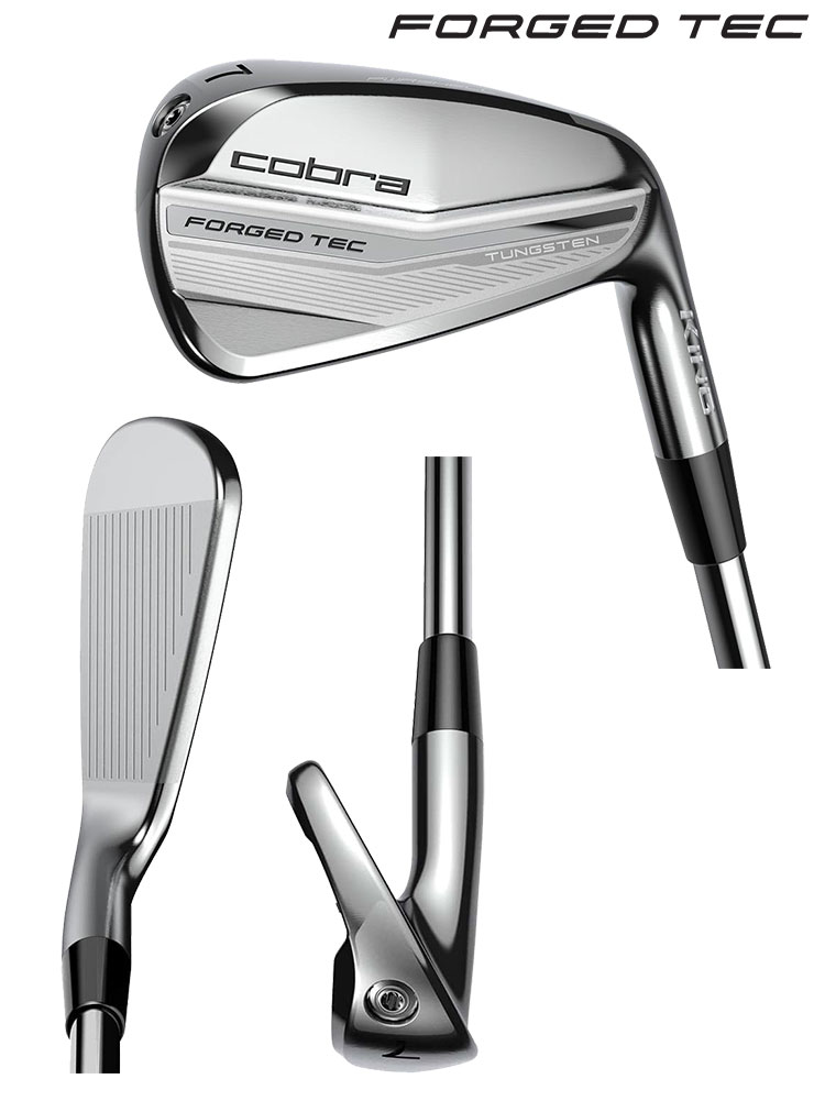 コブラ KING Forged Tec Irons アイアンセット 7本組(4-P) メンズ 右用