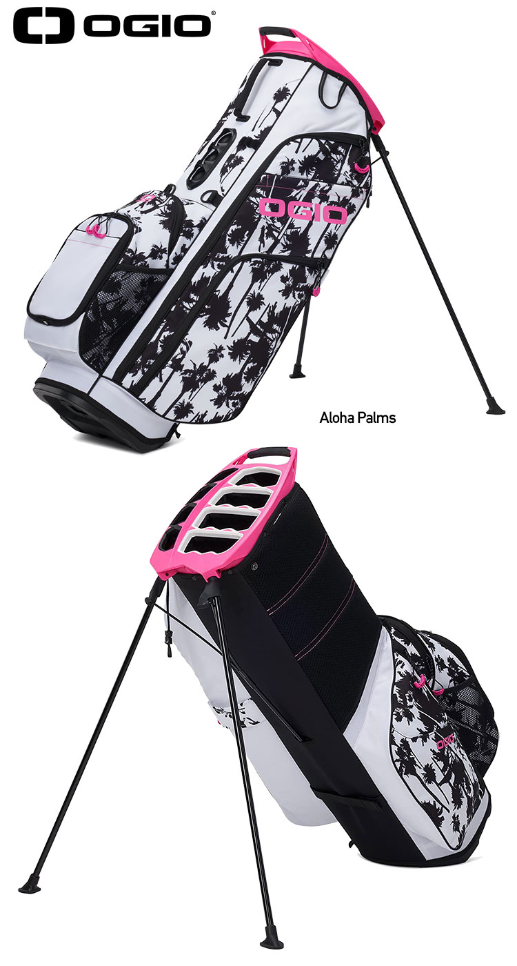 オジオ OGIO Woode Hybrid 8 Stand Bag キャディバッグ 10型 47インチ対応 Aloha Palms  2022年モデル【土日祝も発送】 | ジーパーズ公式オンラインショップ（JYPER'S）