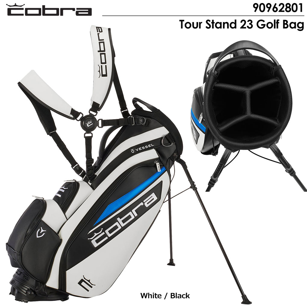 【毎日発送】Cobra × Vessel Tour Stand 23 Golf Bag キャディ 