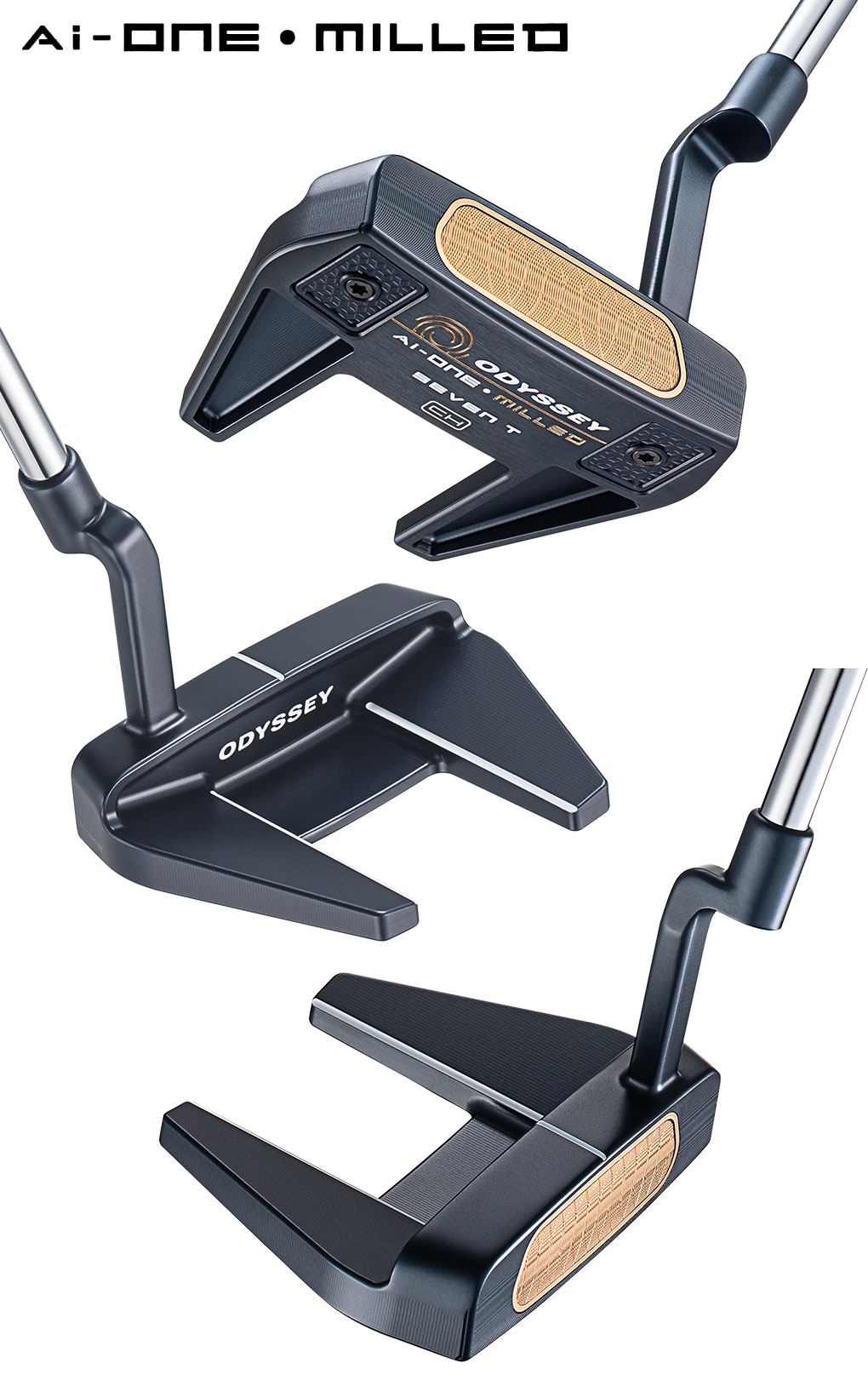 オデッセイ AI-ONE MILLED SEVEN T CHパター メンズ 右用 STROKE LAB 90シャフト 34インチ ODYSSEY  日本正規品 2023年モデル | ジーパーズ公式オンラインショップ（JYPER'S）