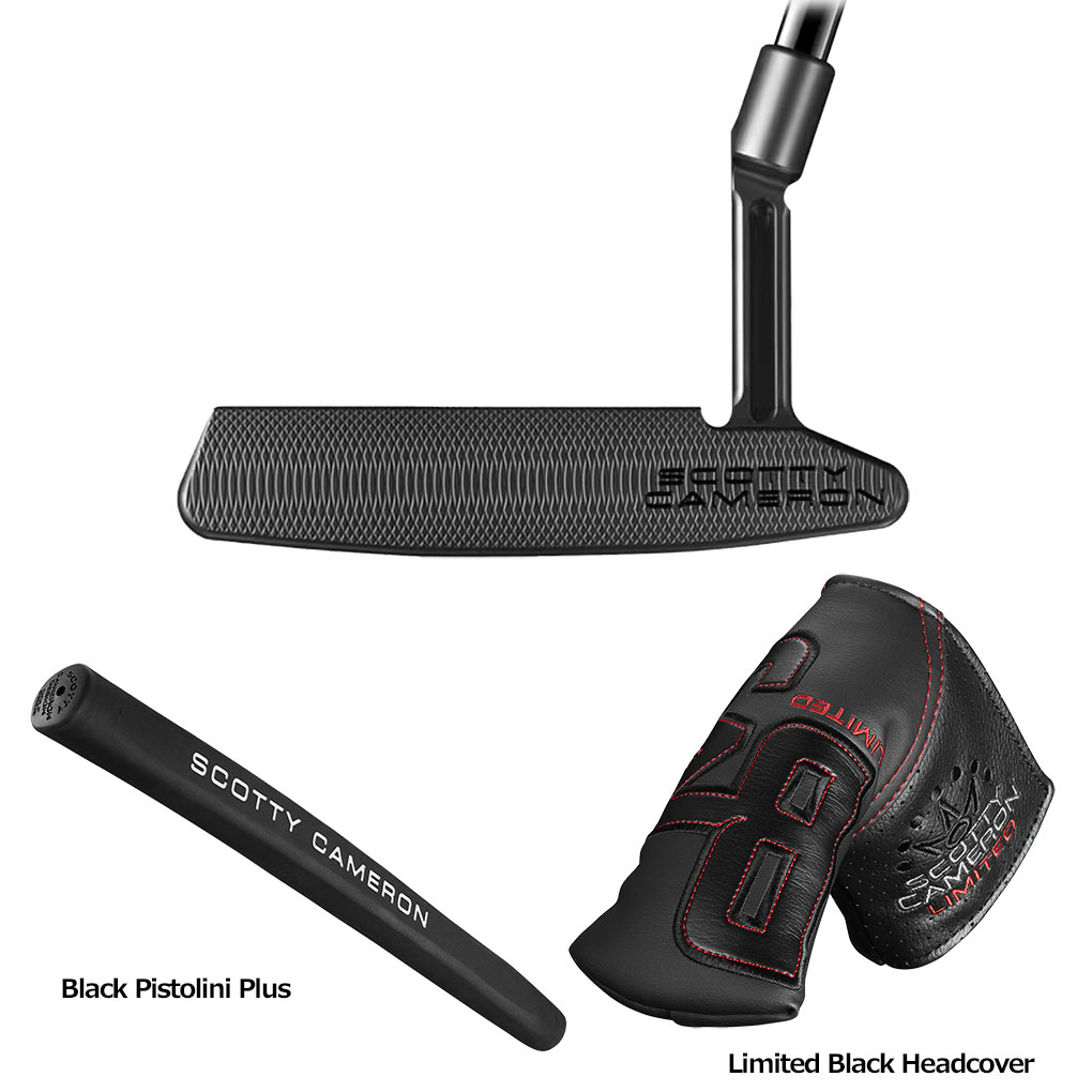 ゴルフ パター スコッティキャメロン B3 Triple Black Design Limited Newport 2 ニューポート2 メンズ 右用  34インチ 35インチ SCOTTY CAMERON 2024年モデル USA直輸入品 | ジーパーズ公式オンラインショップ（JYPER'S）