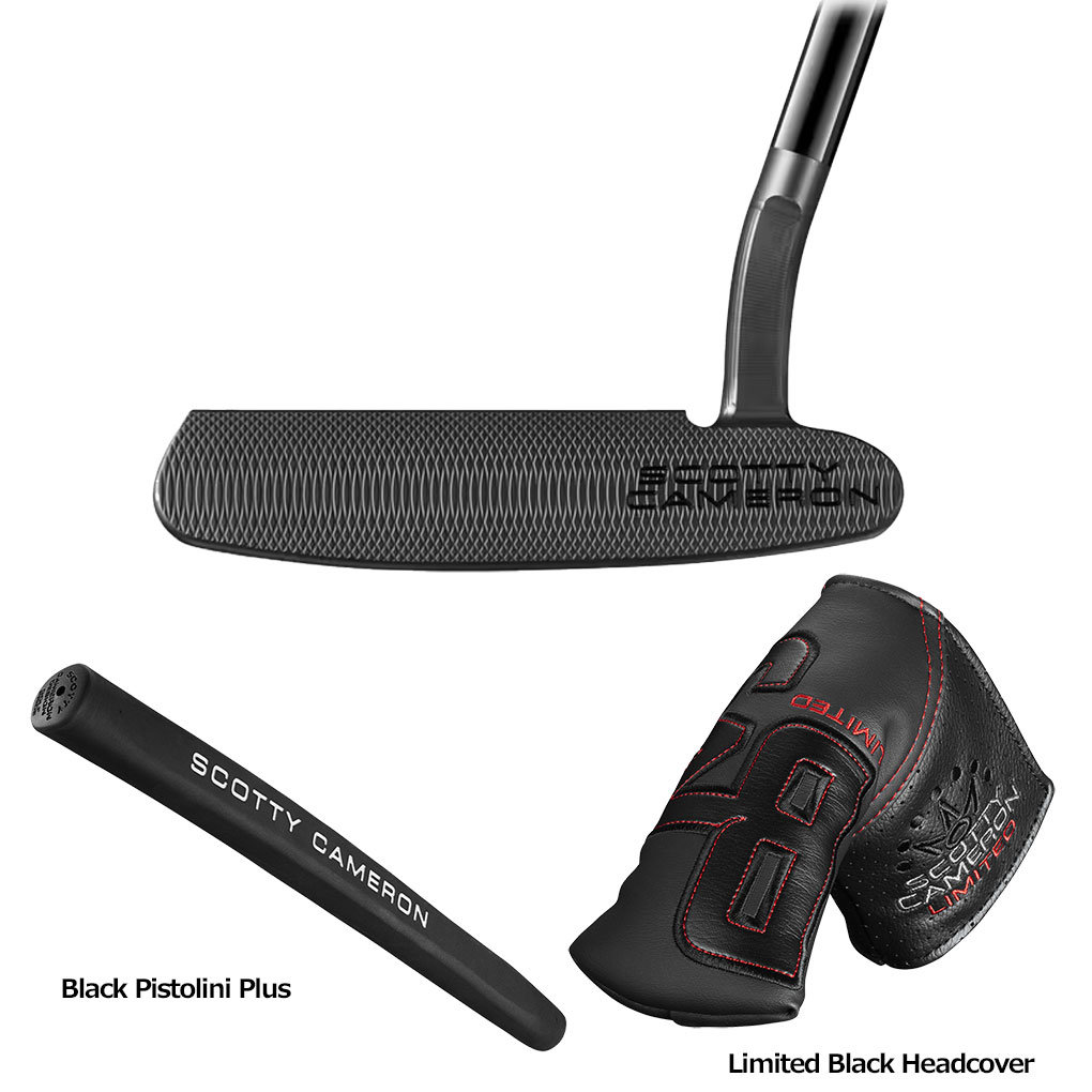 ゴルフ パター スコッティキャメロン B3 Triple Black Design Limited Santa Fe サンタフェ メンズ 右用  34インチ 35インチ SCOTTY CAMERON 2024年モデル USA直輸入品 | ジーパーズ公式オンラインショップ（JYPER'S）