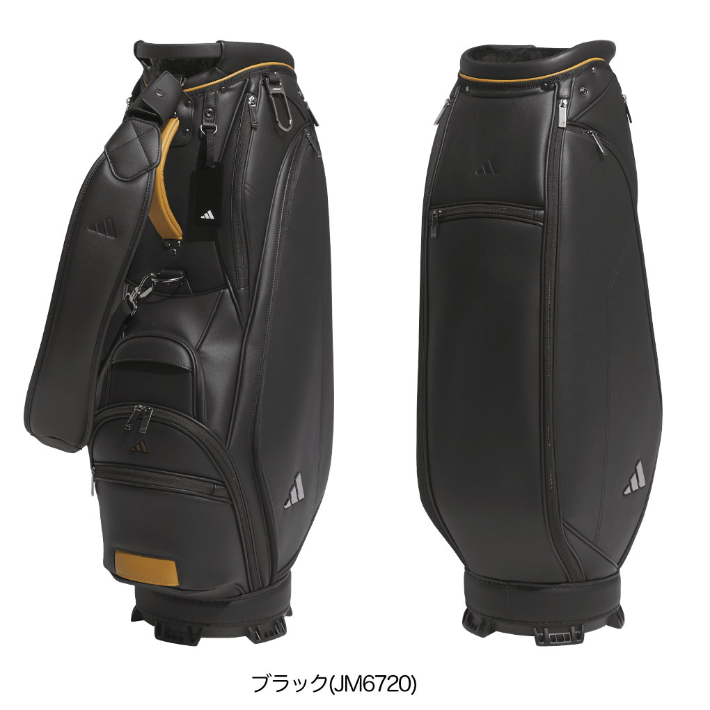 アディダス 合成皮革 キャディバッグ JUT50 カートバッグ 9.0型