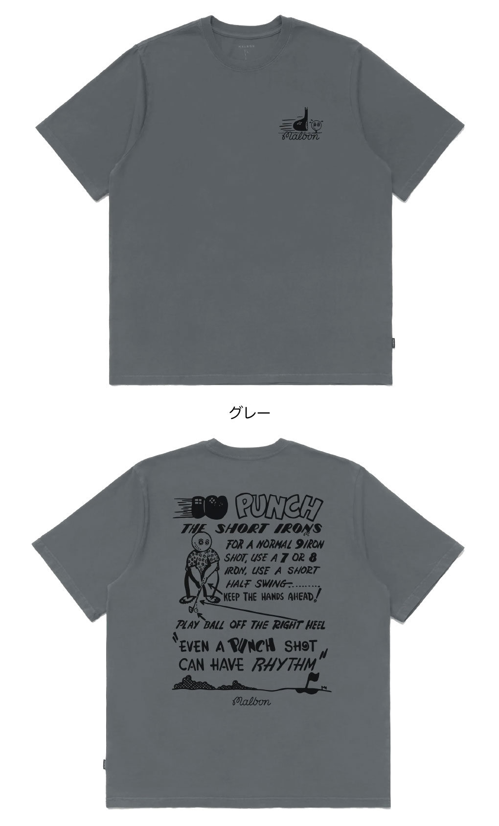 マルボンゴルフ ウェア Tシャツ M-9224 PUNCH SHOT T-SHIRT