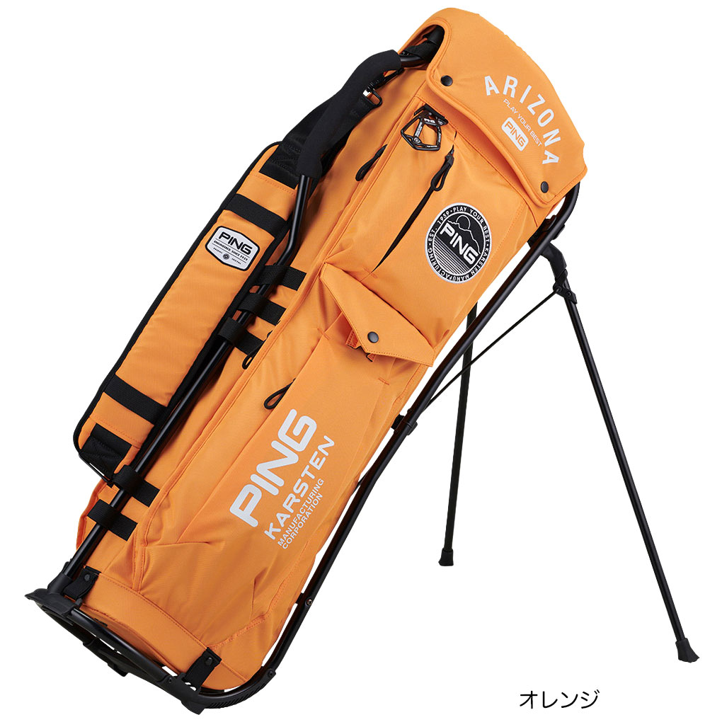 新品PING CB-N2503 キャディバッグ パイプフレームスタンド 9型 PING 【数量限定品】PING ピン CB-N2503 PIPE FRAME STAND 38302