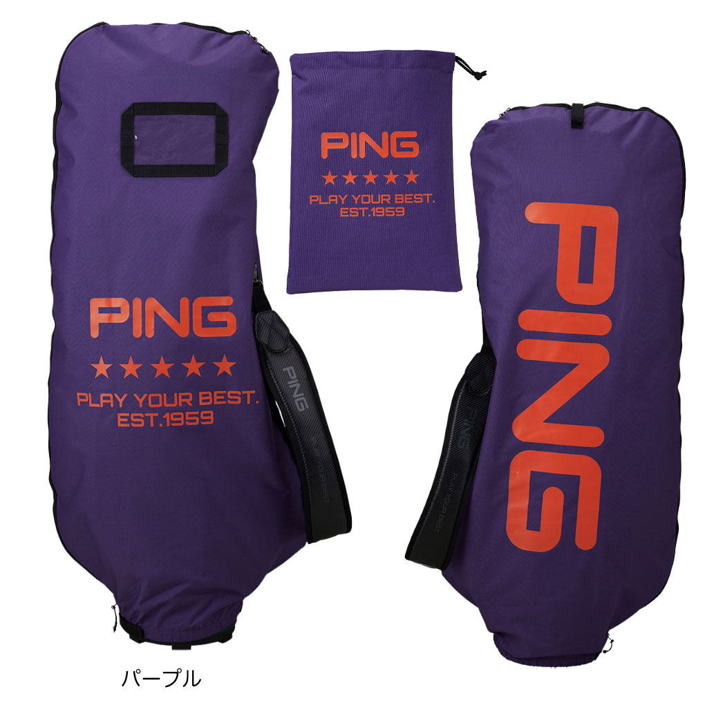 ピン　トラベルカバー　ウィール付き ピン(PING) ライトトラベルカバー