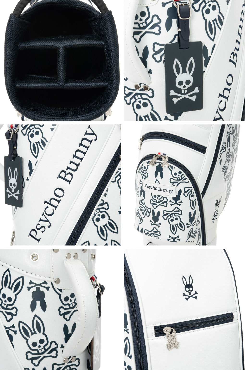 サイコバニー Psycho Bunny カートキャディバッグ MONOGRAM 9.0
