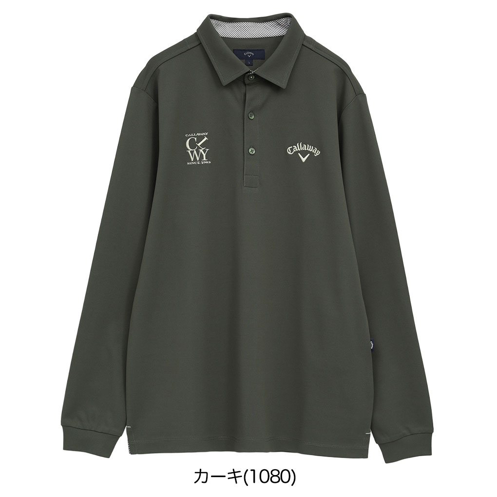 キャロウェイ オニカノコ長袖シャツ C25233100 メンズ Callaway
