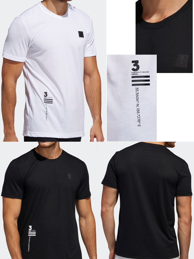 アディダス メンズ ADICROSS ソリッド半袖Tシャツ GLP62 トップス 日本正規品 adidas 2020春夏 |  ジーパーズ公式オンラインショップ（JYPER'S）