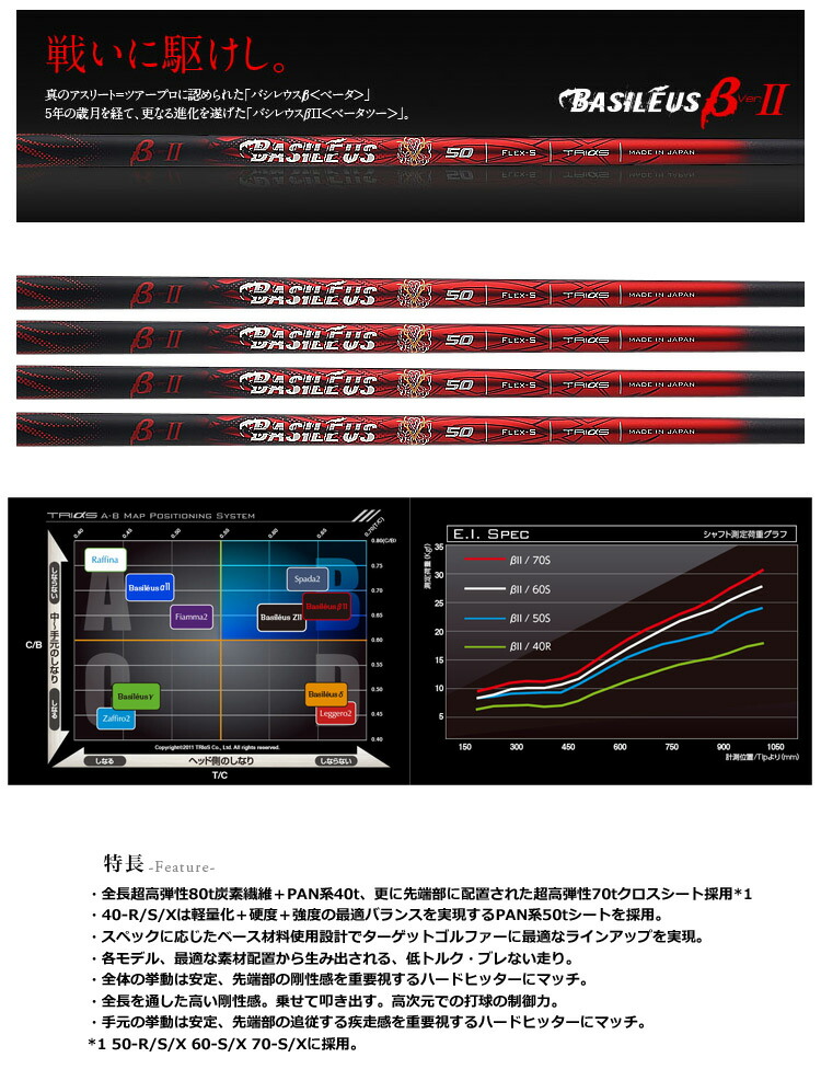 Basileus β2 50X タイトスリーブ付 1w用 バシレウス ベータ2 - クラブ