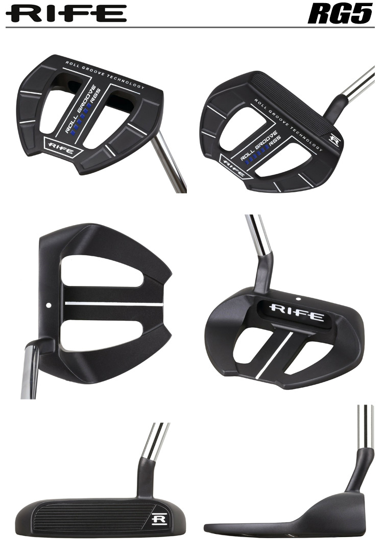 ショートスラント】RIFE RG5 FULL MALLET DUAL WINGED PUTTER ライフ マレット型 パター USA直輸入品 ROLL  GROOVE TECHNOLOGY【ゲーリンライフ】 | ジーパーズ公式オンラインショップ（JYPER'S）