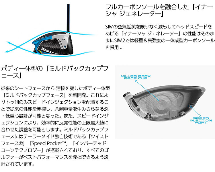 特注】テーラーメイド SIM2 MAX ドライバー 460cc TENSEI PRO WHITE 1K 