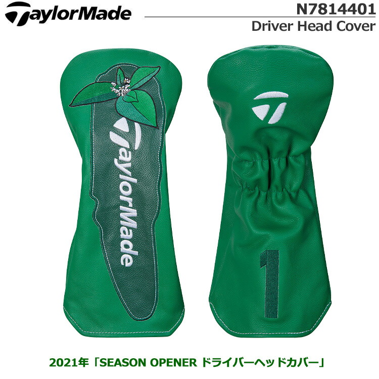 数量限定】テーラーメイド 2021 Season Opener Masters ヘッドカバー ドライバー用 Green N7814401  Taylormade USA直輸入品【2021年メジャー開幕戦】 | ジーパーズ公式オンラインショップ（JYPER'S）