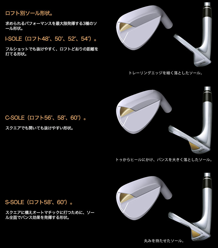 ホンマゴルフ T//WORLD-W ウェッジ VIZARD IB WEDGE カーボンシャフト