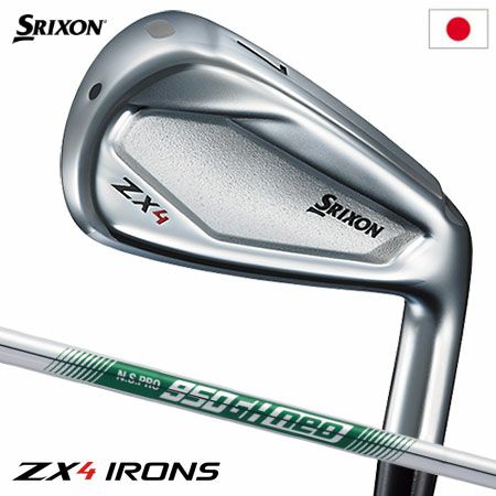 毎日発送】スリクソン ZX4 アイアン 6本セット(5-PW) N.S.PRO 950GH