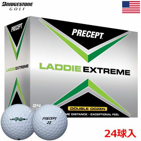 BRIDGESTONE (ブリヂストン) PRECEPT (プリセプト) LADDIE Extreme ラディーエクストリーム ゴルフボール