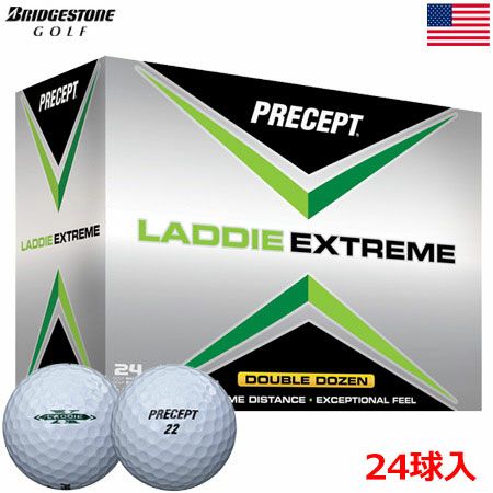 ブリヂストンゴルフPRECEPTプリセプトLADDIEEXTREMEボール