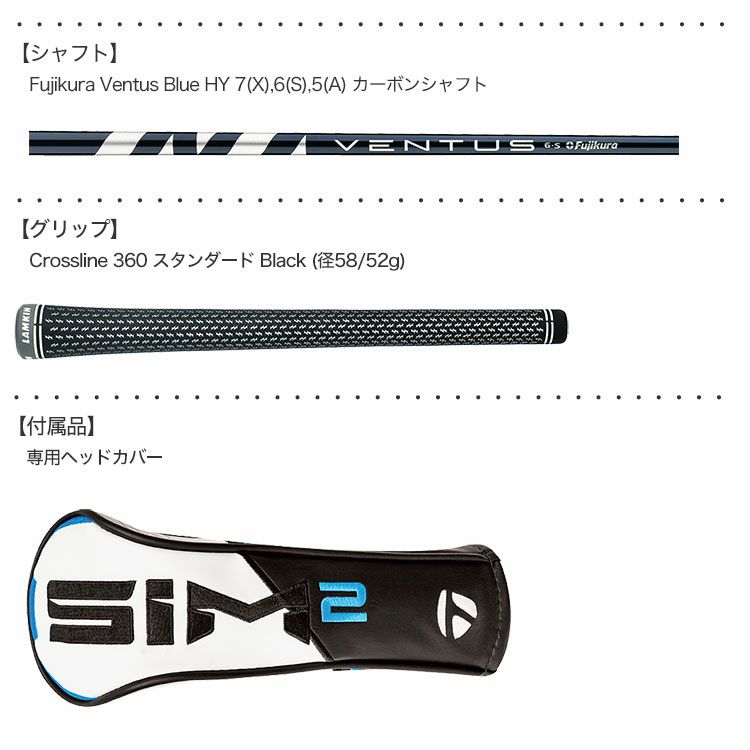 テーラーメイドSIM2MAXレスキュー