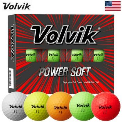 毎日発送】Volvik POWER SOFT ゴルフボール ボルビック パワーソフト 1ダース 12球 USA直輸入品【非常にソフト】 |  ジーパーズ公式オンラインショップ（JYPER'S）