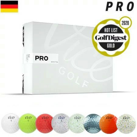 ViceGOLFPROヴァイスゴルフプロ3ピースウレタンカバーゴルフボール1ダース12球入USA直輸入品