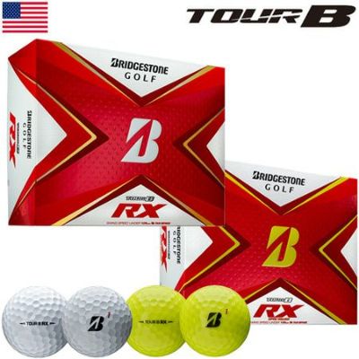ブリヂストンゴルフ TOUR B RX ゴルフボール 2020年モデル 1ダース USA 