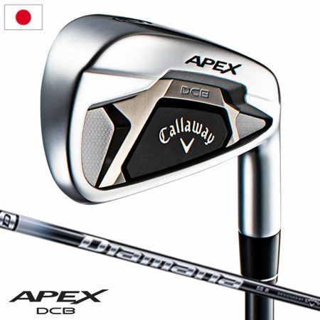 毎日発送】キャロウェイ APEX DCB アイアンセット 6本(5I-PW) Diamana