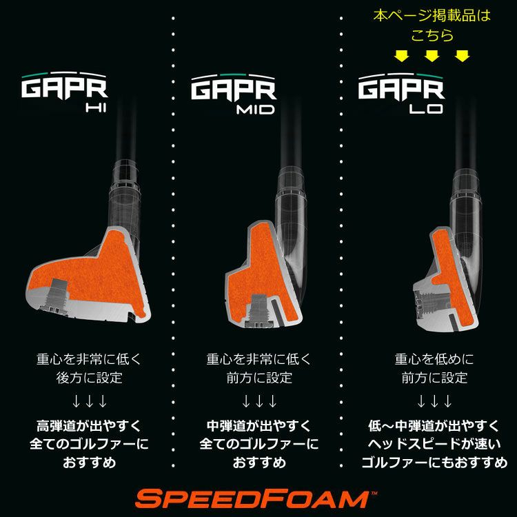 テーラーメイドTaylorMadeギャッパーGAPR日本モデル