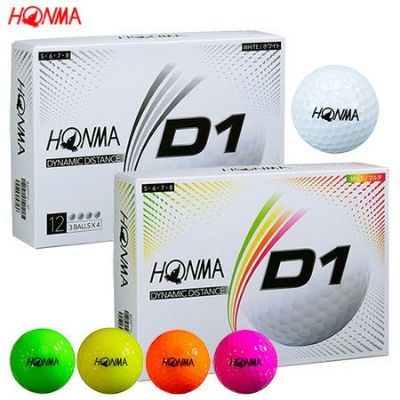 土日祝も発送 Honma D1ボール 本間ゴルフ ゴルフボール 1ダース 12球入 日本正規品 年モデル ジーパーズ公式オンラインショップ Jyper S