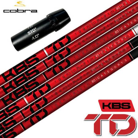 KBS TD 60g category3(S相当) cobraスリーブ コブラ スリーブ付きシャフト KBS TD Dr＆Fw用カーボン