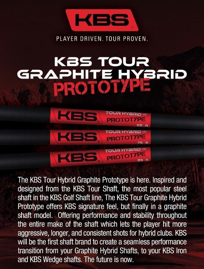 毎日発送】【UT専用】KBS TOUR GRAPHITE HYBRID PROTOTYPE ハイブリッド専用カーボンシャフト【KBS初のカーボンシャフト】  | ジーパーズ公式オンラインショップ（JYPER'S）