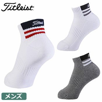 【毎日発送】【ゴルフウエア】【靴下・ソックス】Titleist タイトリスト メンズ ショートソックス TSMS1698