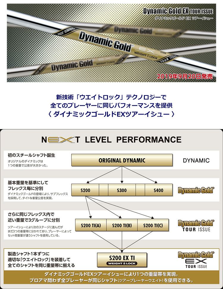 ダイナミックゴールドEX_ツアーイシュー