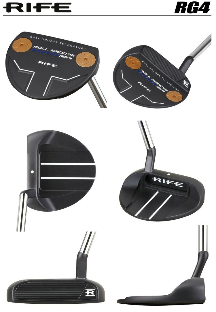 ファッション通販】 RIFE Two Bar RED CS MALLET PUTTER ライフ マレット型 パター センターシャフトタイプ  USA直輸入品 svk-delfinen.dk