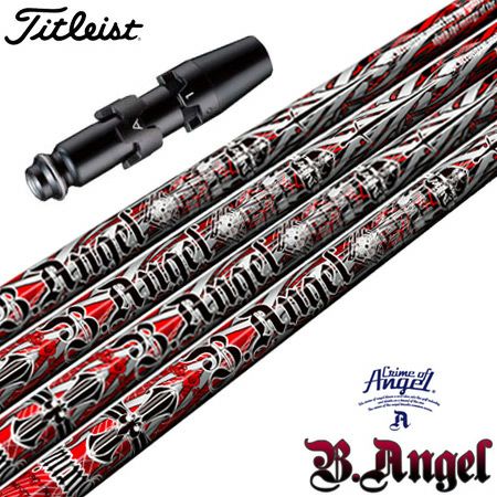 タイトリストスリーブ付きシャフトCrimeOfAngelBURNINGRED(TSR／TSi／TS／917／915／913／910)
