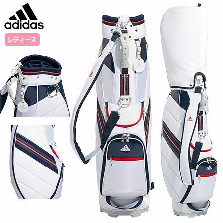 ゴルフ キャディバッグ アディダス Adidas レディース ライトキャディバッグ Awu ホワイト 日本正規品 ジーパーズ公式オンラインショップ Jyper S
