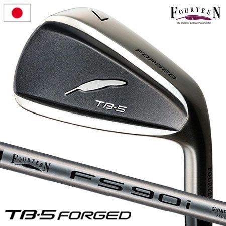 毎日発送】フォーティーン TB-5 FORGED BLACK Edition アイアンセット