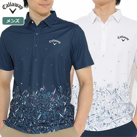 【土日祝も発送】キャロウェイ フラワープリントカノコ 半袖シャツ C22134106 メンズ Callaway 日本正規品 2022春夏 |  ジーパーズ公式オンラインショップ（JYPER’S）