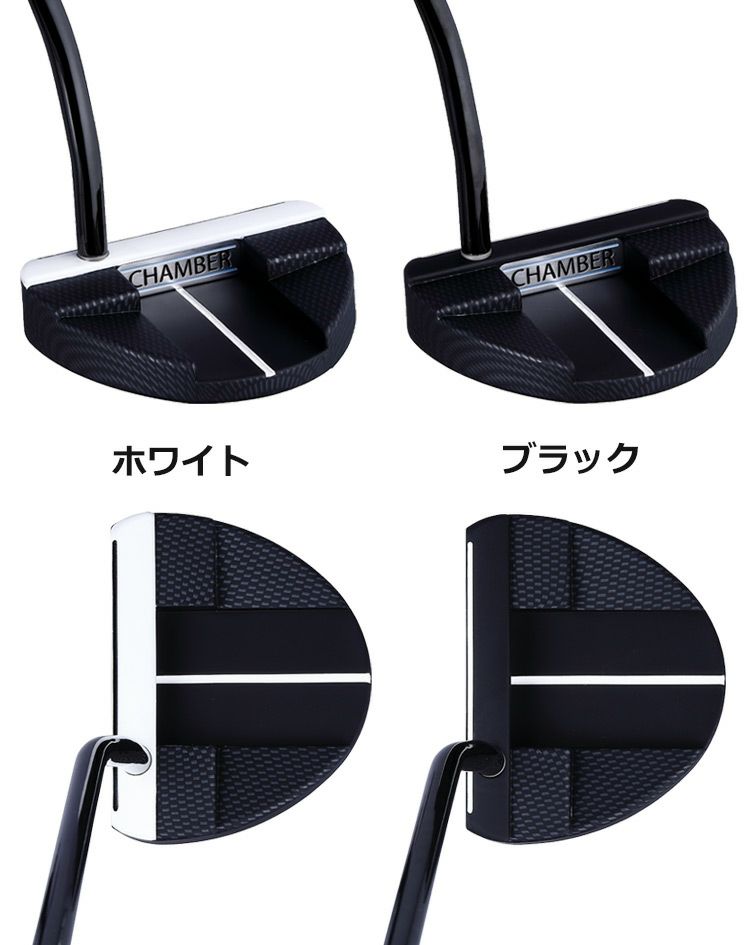 新しく着き ゴルフ大好き様 専用 CHAMBER PUTTER パター マレット