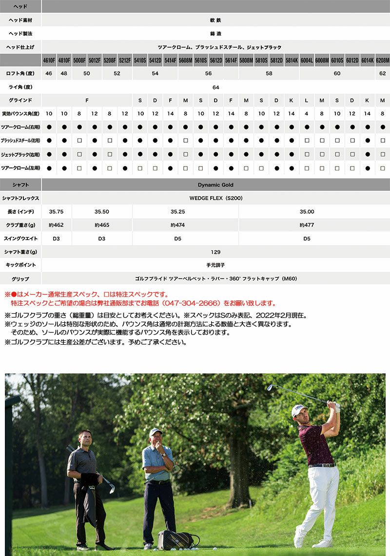 タイトリストVOKEYSM9ウェッジメンズ右用ジェットブラック仕上げ（ノンメッキ）ダイナミックゴールド日本正規品2022年3月発売