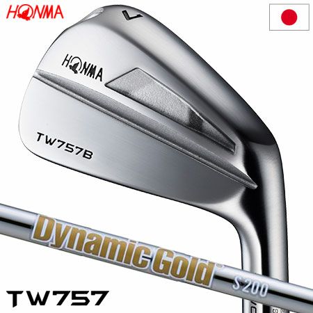 毎日発送】ホンマ T//WORLD TW757 B アイアンセット 6本組(#5-P 