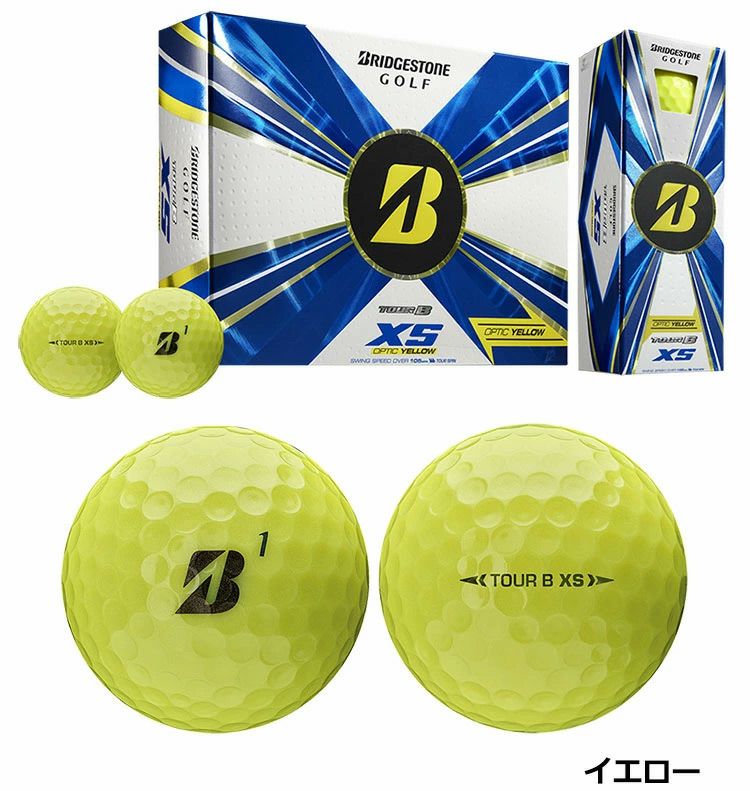 BSブリヂストンゴルフ2022TOURBXSツアービーゴルフボール2022年モデル1ダース（全12球）タイガー使用ツアーBXSUSA直輸入品TOURBsale【スピン＆コントロール】【ソフトな打感】【上半期SALE】