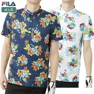 【毎日発送】フィラ メンズ リゾートプリント半袖シャツ 742608 FILA GOLF 2022春夏モデル 日本正規品