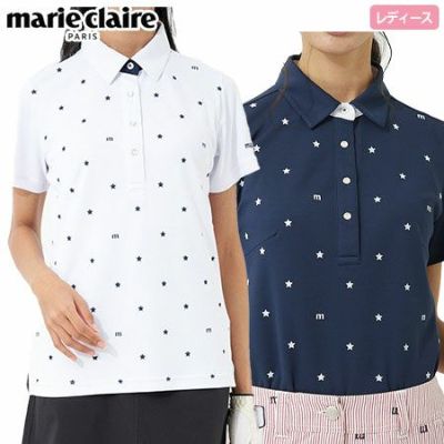 【毎日発送】マリクレール レディース 半袖シャツ 712610 marie claire 2022春夏モデル 日本正規品
