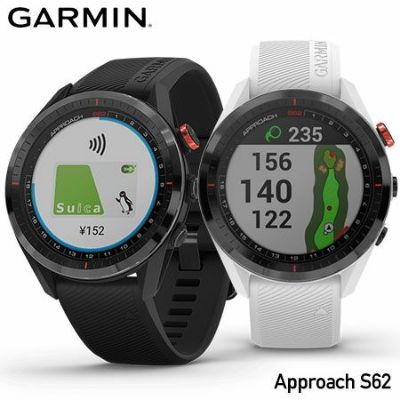 ガーミン GARMIN Approach S62 ゴルフナビ 腕時計型 2022年モデル 日本