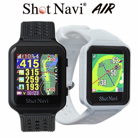 毎日発送】ショットナビ ShotNavi Air 腕時計型 GPSナビ 日本正規品