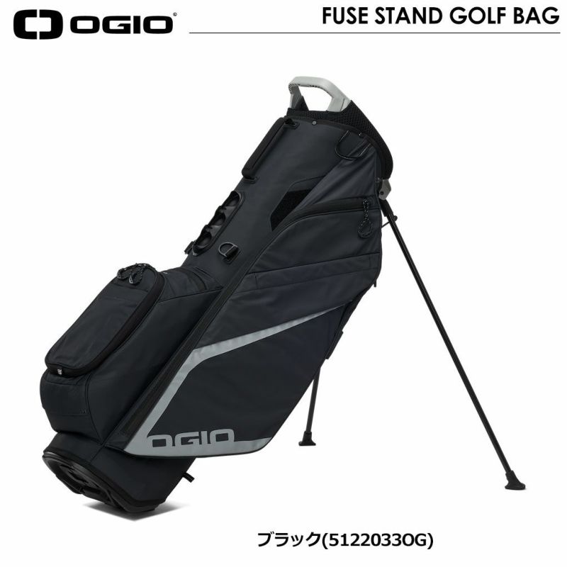 オジオ キャディバッグ 9型 OGIO FUSE STAND GOLF BAG スタンドバッグ OGIO 2022年モデル 日本正規品【土日祝も発送】  | ジーパーズ公式オンラインショップ（JYPER'S）